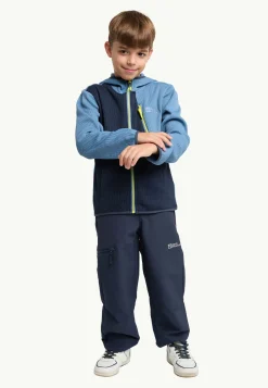 Jack Wolfskin Vestes Intermédiaires|Polaire-Actamic Grid Midlayer K