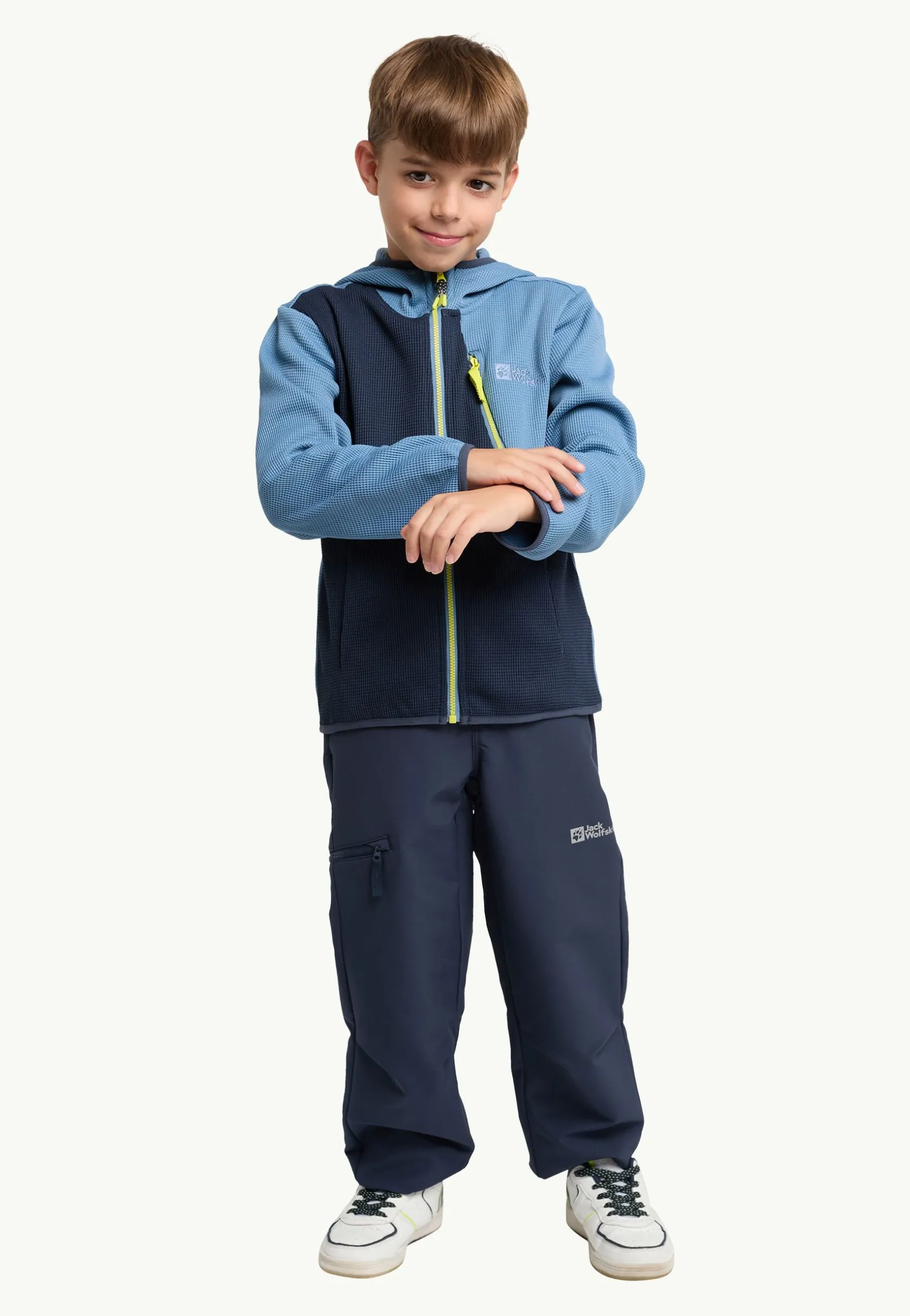 Jack Wolfskin Vestes Intermédiaires|Polaire-Actamic Grid Midlayer K