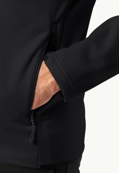 Jack Wolfskin Randonnée|Vestes Intermédiaires-Alpgrat Hooded Fz M