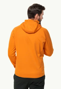 Jack Wolfskin Randonnée|Vestes Intermédiaires-Alpgrat Hooded Fz M