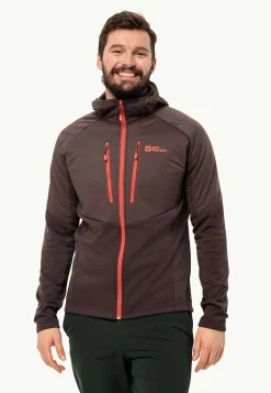 Jack Wolfskin Randonnée|Vestes Intermédiaires-Alpgrat Pro Ins Fz M