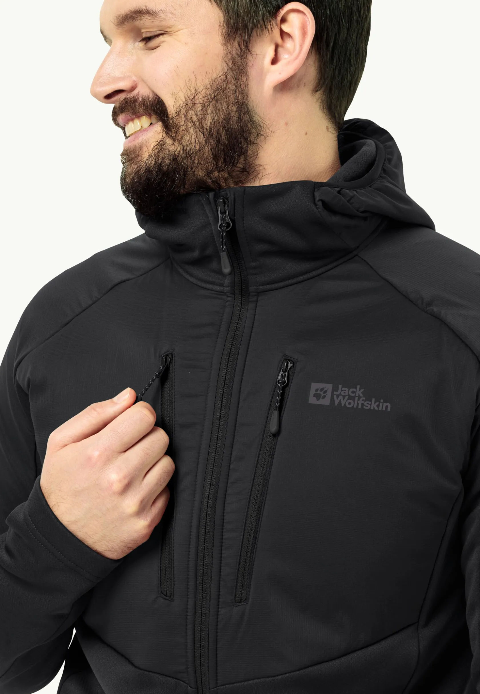 Jack Wolfskin Randonnée|Vestes Intermédiaires-Alpgrat Pro Ins Fz M