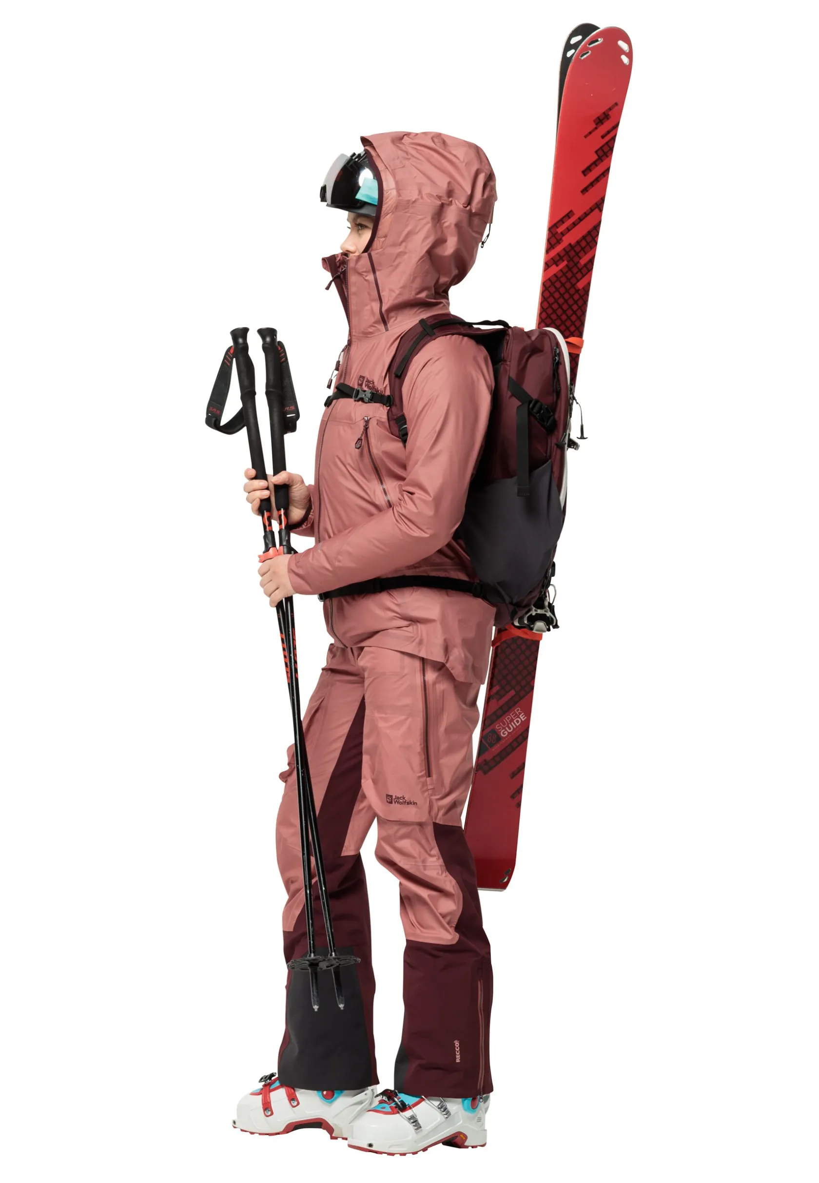 Jack Wolfskin Esquí|Vestes De Pluie-Alpspitze Air 3l Jkt W blush powder