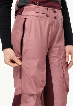 Jack Wolfskin Esquí|Pantalons Softshell-Alpspitze Air Pants W blush powder