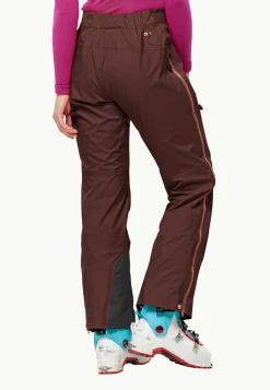 Jack Wolfskin Esquí|Pantalon De Pluie-Alpspitze Pro 3l Pants W dark maroon