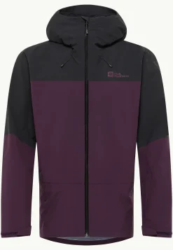Jack Wolfskin Esquí|Vestes De Pluie-Alpspitze Tour 3l Jkt M midnight plum