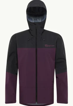 Jack Wolfskin Esquí|Vestes De Pluie-Alpspitze Tour 3l Jkt M midnight plum