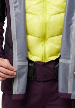 Jack Wolfskin Esquí|Vestes De Pluie-Alpspitze Tour 3l Jkt M midnight plum