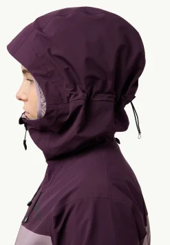 Jack Wolfskin Esquí|Vestes De Pluie-Alpspitze Tour 3l Jkt W wild blossom