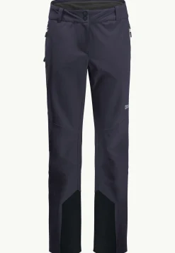 Jack Wolfskin Esquí|Pantalons Softshell-Alpspitze Tour Pants W
