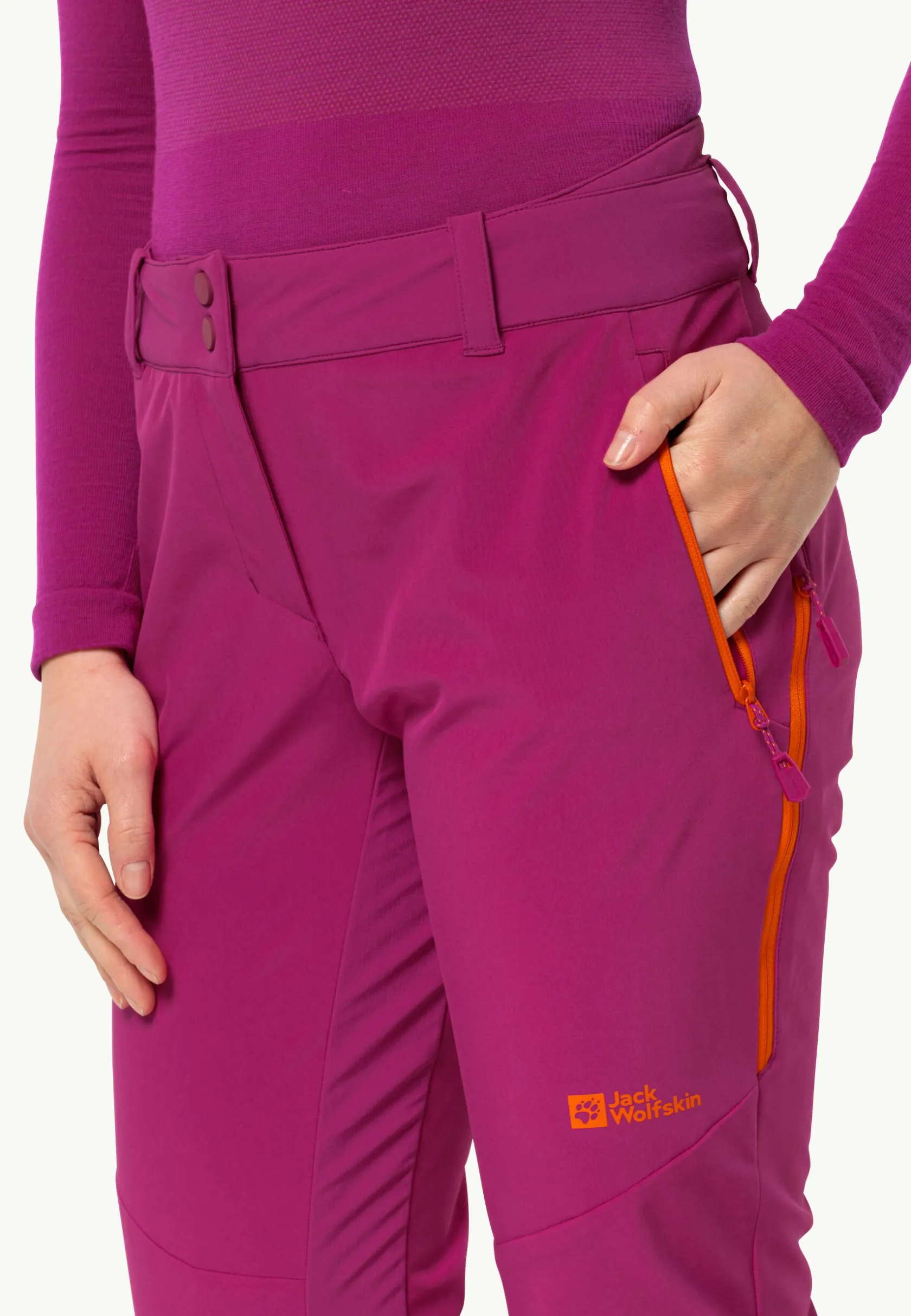 Jack Wolfskin Esquí|Pantalons Softshell-Alpspitze Tour Pants W