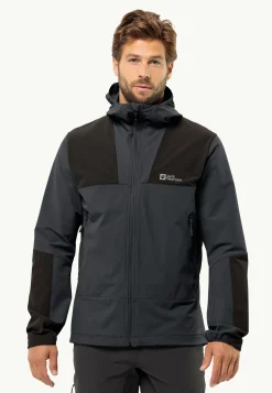 Jack Wolfskin Trekking|Vestes Intermédiaires-Andur Jkt M Phantom