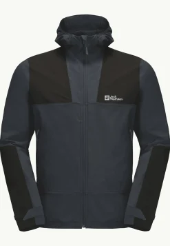 Jack Wolfskin Trekking|Vestes Intermédiaires-Andur Jkt M Phantom