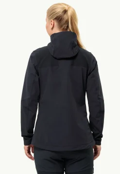 Jack Wolfskin Couches Intermédiaires & Vestes En Polaire|Vestes Coupe-Vent-Andur Jkt W black