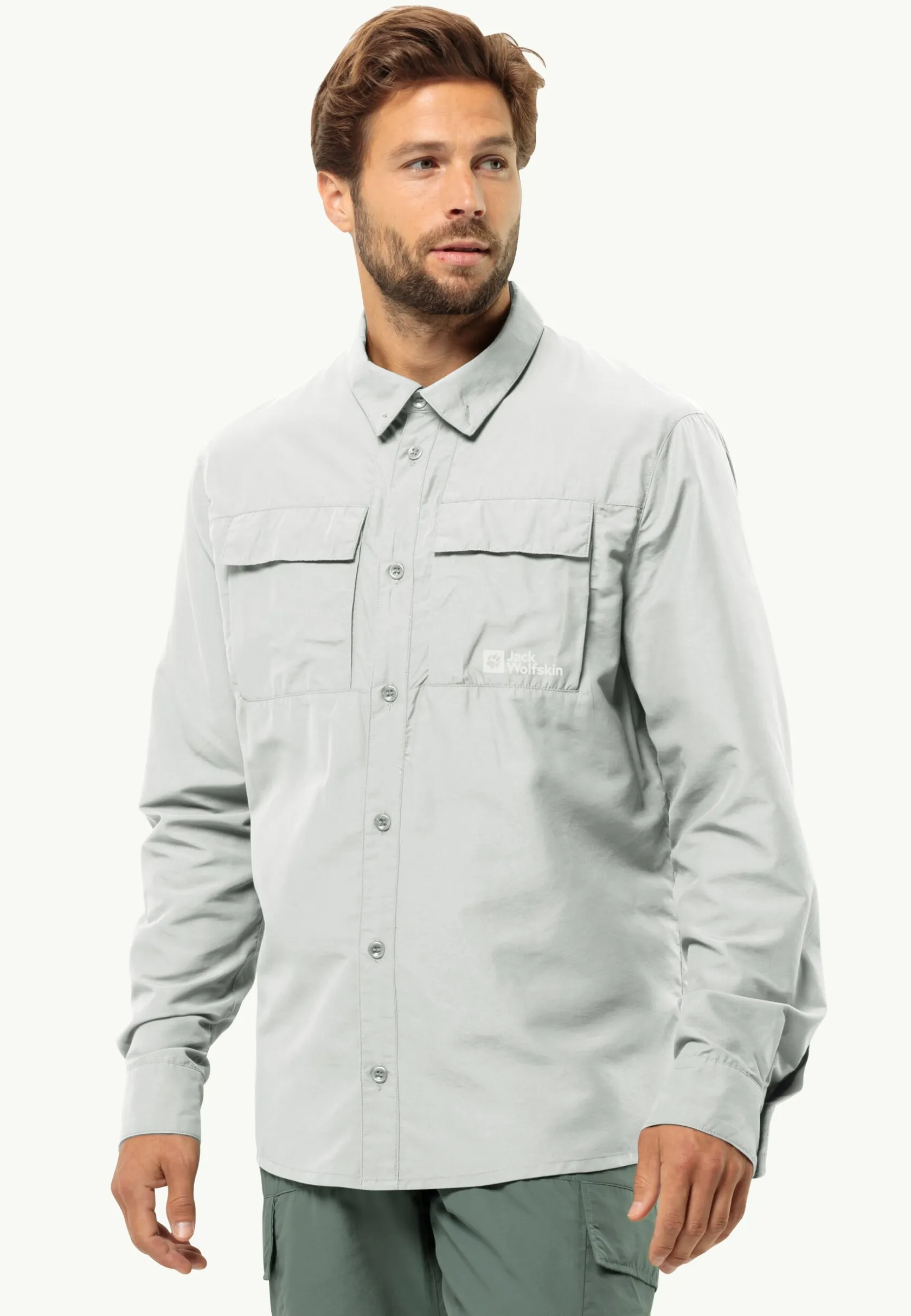 Jack Wolfskin Trekking|Hauts Techniques-Barrier Ls Shirt M