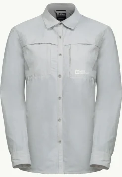 Jack Wolfskin Trekking|Hauts Techniques-Barrier Ls Shirt W