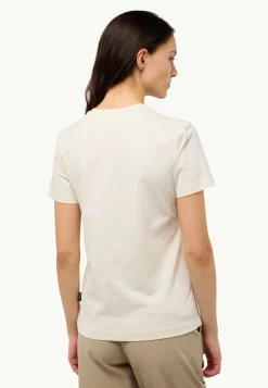 Jack Wolfskin T-Shirts & Hauts Manches Longues-Bergblick T W panna cotta