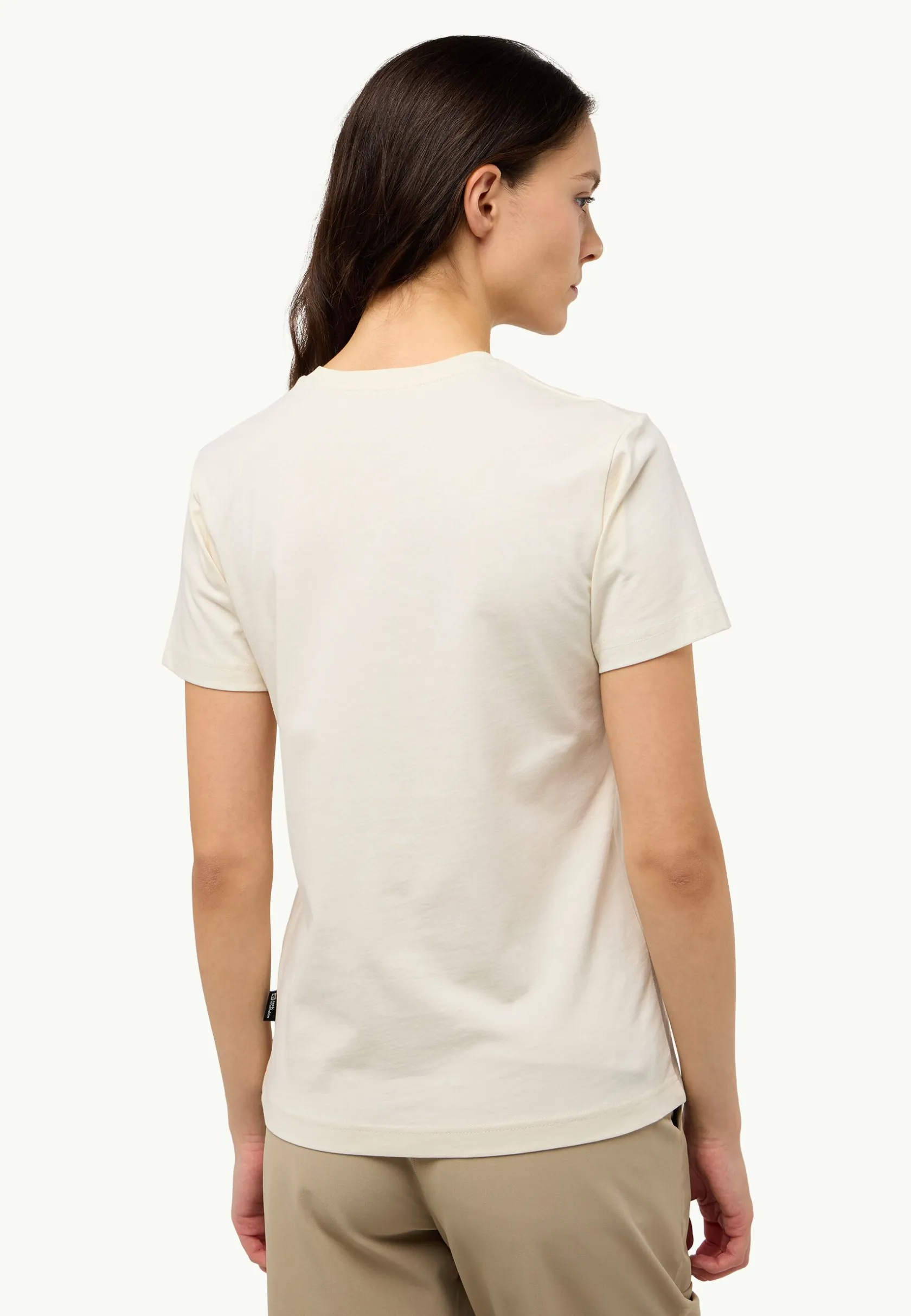 Jack Wolfskin T-Shirts & Hauts Manches Longues-Bergblick T W panna cotta