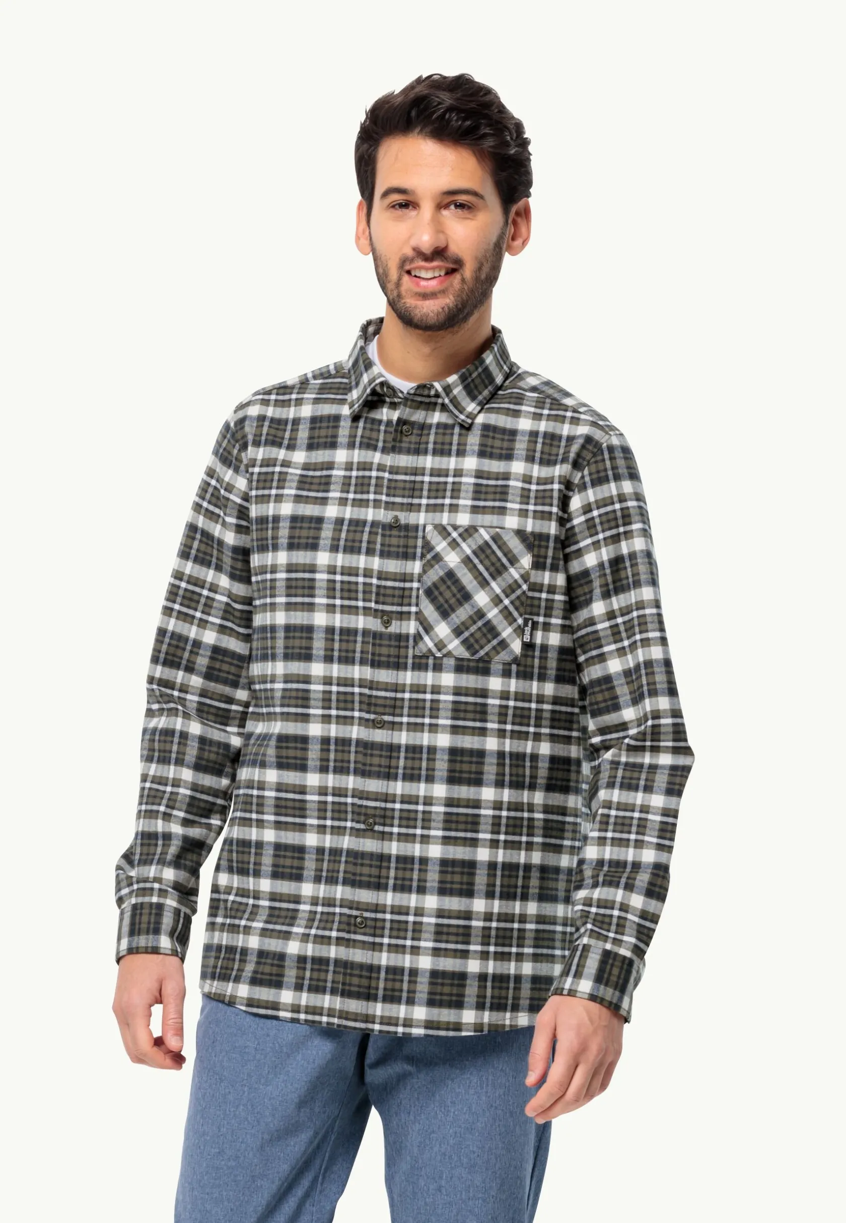 Jack Wolfskin Lifestyle|Chemises-Bergweg Shirt M