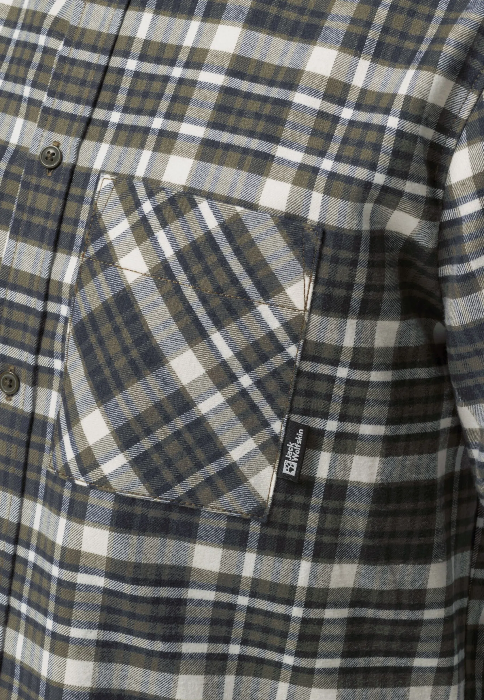 Jack Wolfskin Lifestyle|Chemises-Bergweg Shirt M