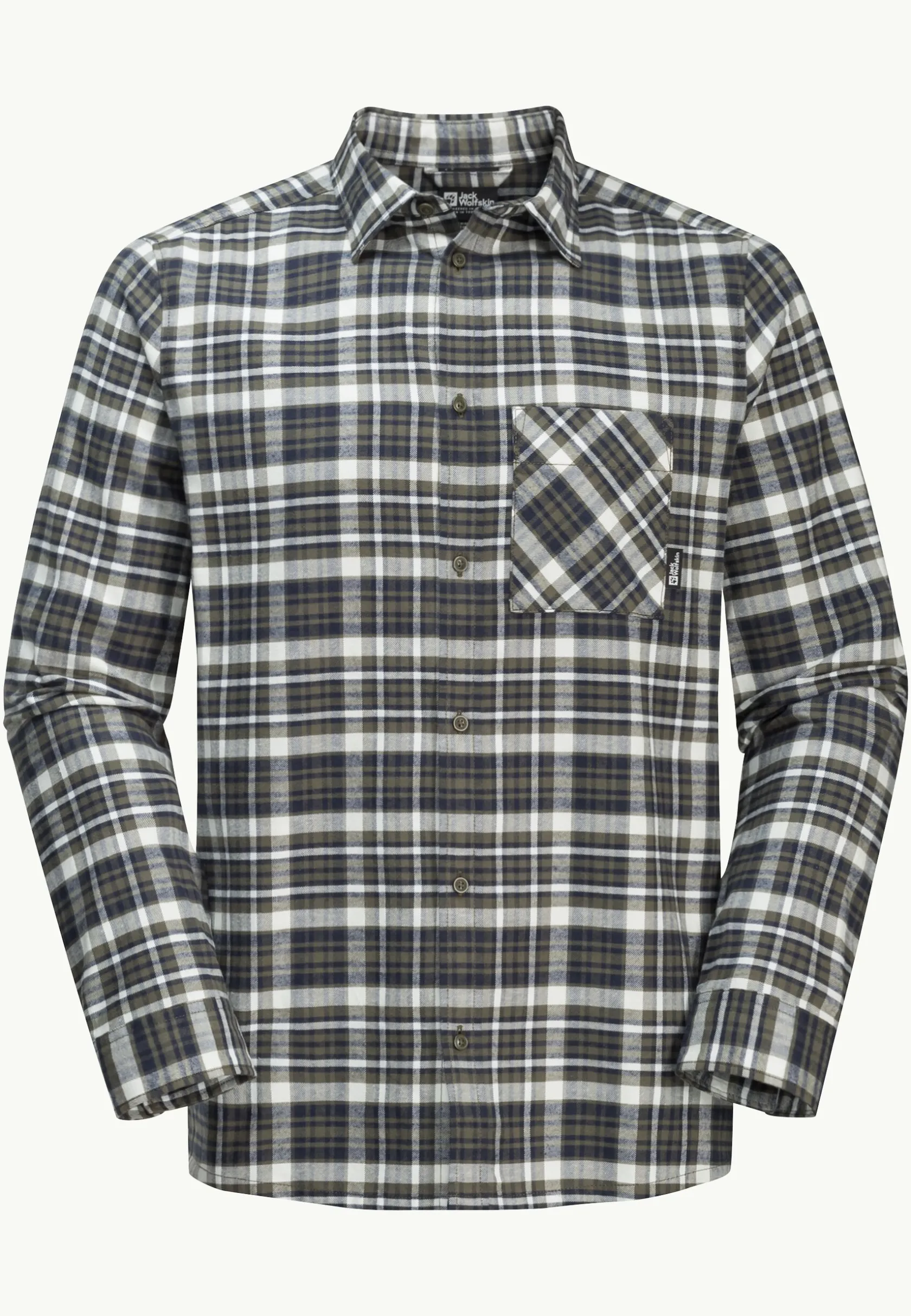 Jack Wolfskin Lifestyle|Chemises-Bergweg Shirt M