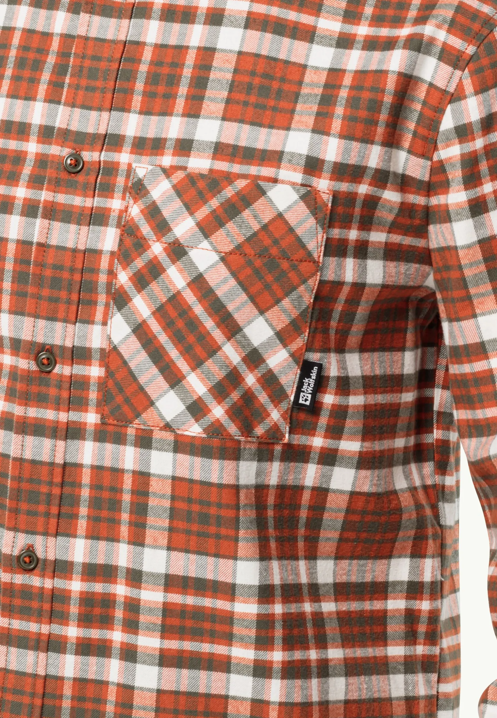 Jack Wolfskin Lifestyle|Chemises-Bergweg Shirt M