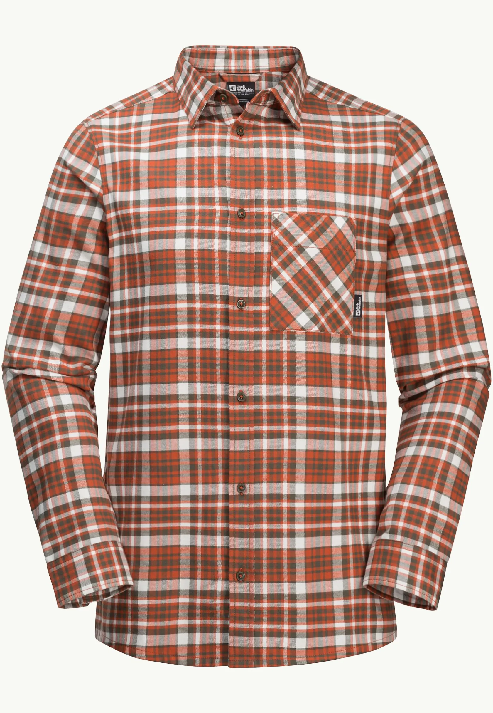 Jack Wolfskin Lifestyle|Chemises-Bergweg Shirt M