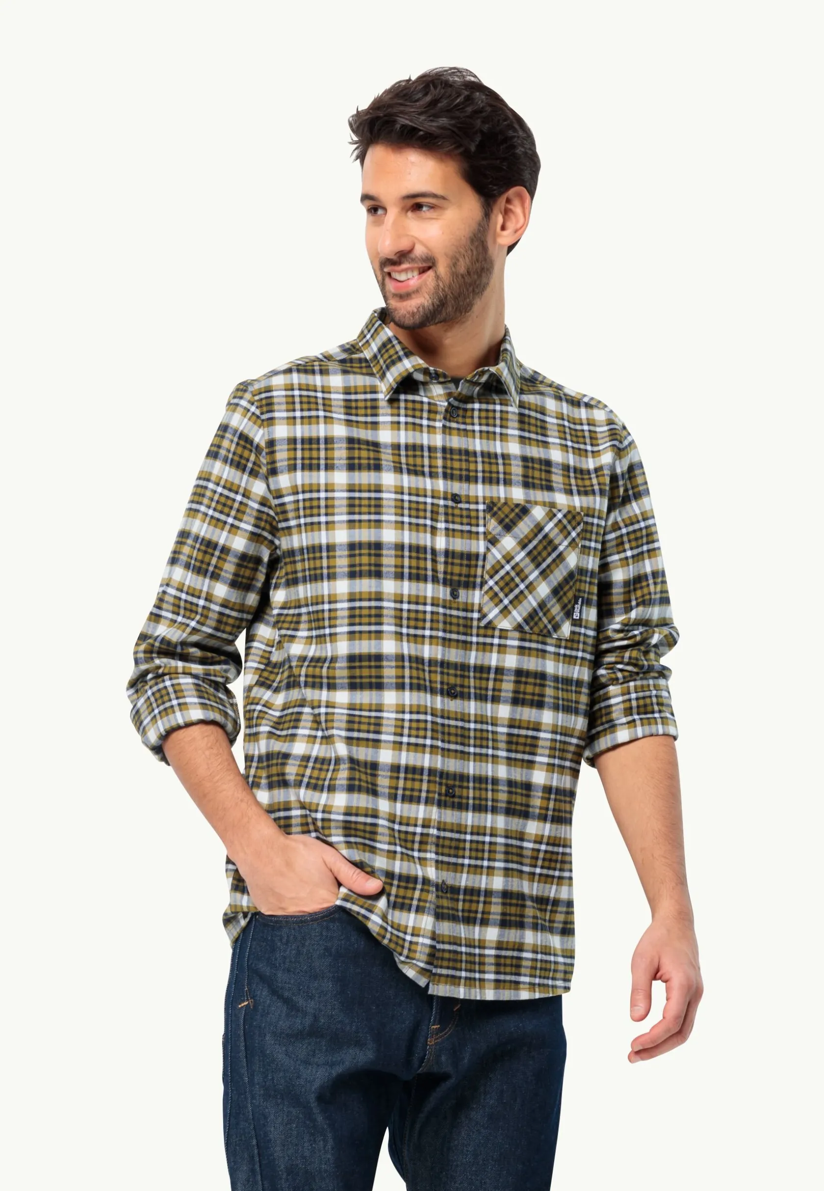 Jack Wolfskin Lifestyle|Chemises-Bergweg Shirt M