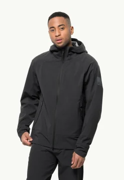 Jack Wolfskin Lifestyle|Vestes Intermédiaires-Bike Commute Mono Jkt M Phantom