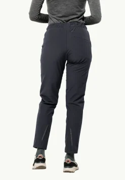 Jack Wolfskin Lifestyle|Pantalons Softshell-Bike Commute Wi Pants W dark navy