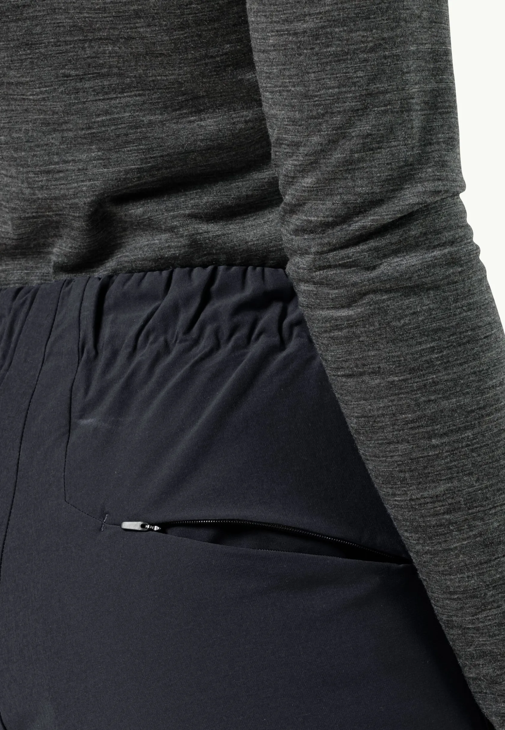 Jack Wolfskin Lifestyle|Pantalons Softshell-Bike Commute Wi Pants W dark navy