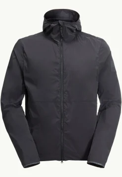 Jack Wolfskin Lifestyle|Faire Du Vélo-Bike Commute Wind Jkt M Phantom