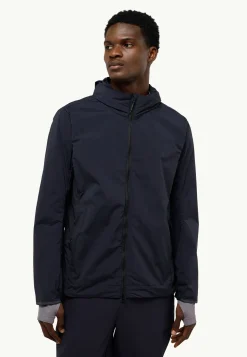Jack Wolfskin Vestes Intermédiaires|Vestes D'Hiver-Bike Commute Xt Jkt M dark navy