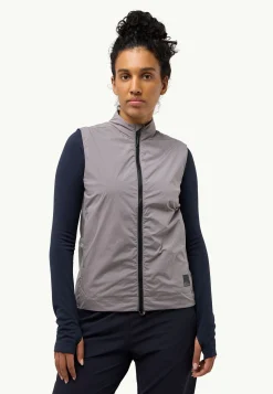 Jack Wolfskin Gilets|Vestes Intermédiaires-Bike Commute Xt Vest W dark taupe