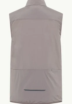 Jack Wolfskin Gilets|Vestes Intermédiaires-Bike Commute Xt Vest W dark taupe