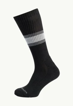 Jack Wolfskin Lifestyle|Lifestyle-Bike Highvis Sock Cl C black