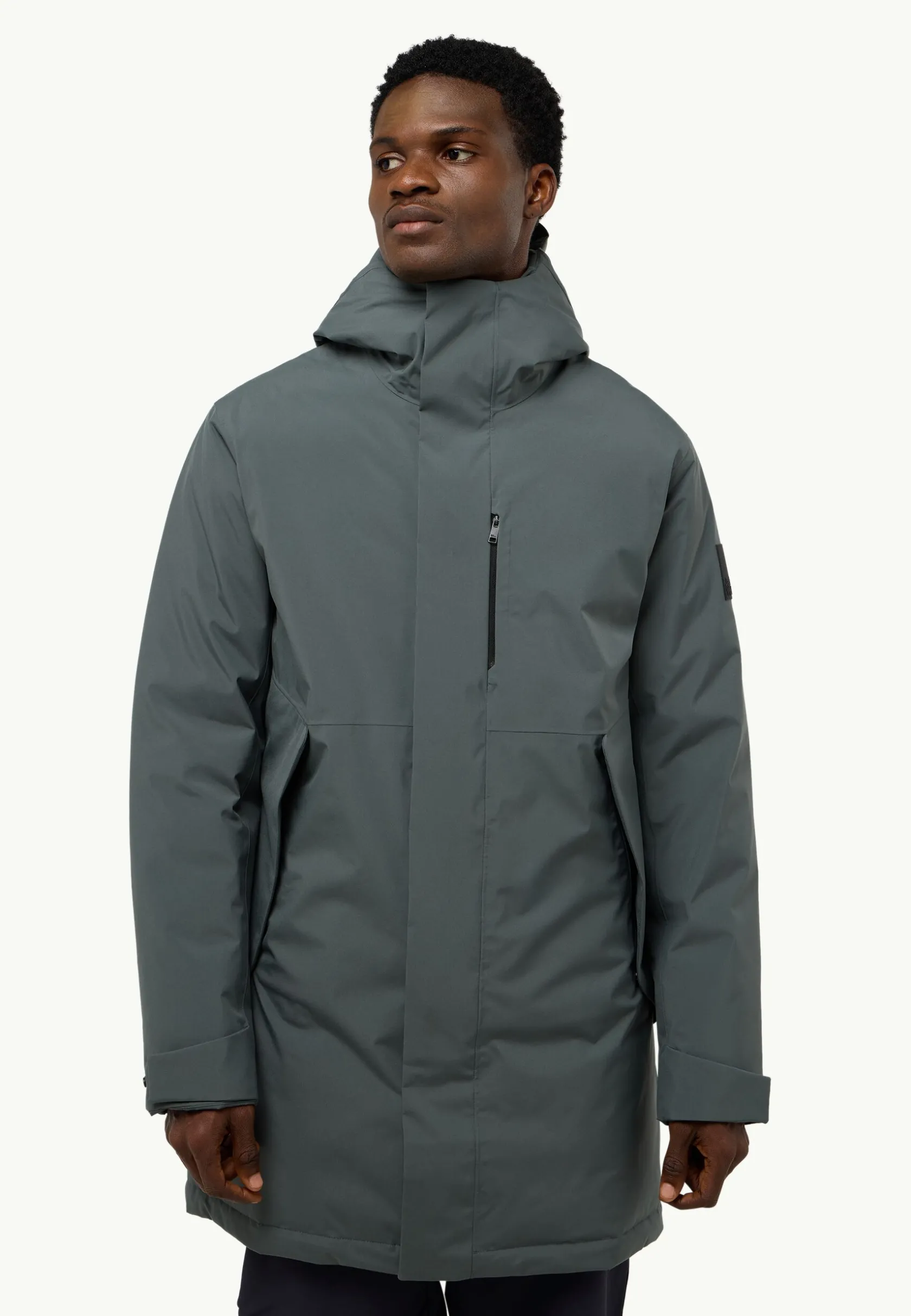 Jack Wolfskin Vestes D'Hiver|Vestes De Pluie-Brandenburger Coat M Rds