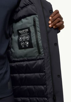 Jack Wolfskin Vestes D'Hiver|Vestes De Pluie-Brandenburger Coat M Rds