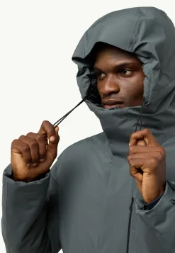 Jack Wolfskin Vestes D'Hiver|Vestes De Pluie-Brandenburger Coat M Rds