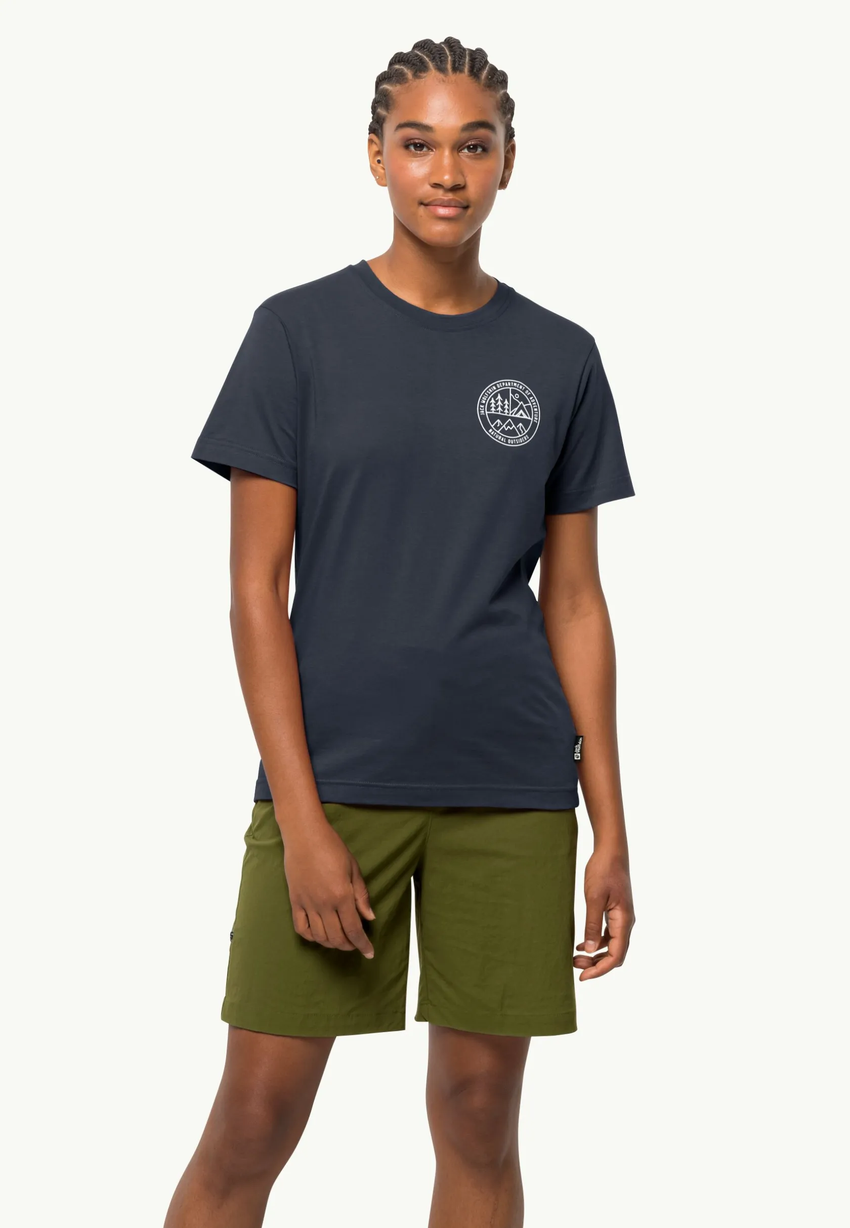 Jack Wolfskin Lifestyle|T-Shirts & Hauts Manches Longues-Campfire T W
