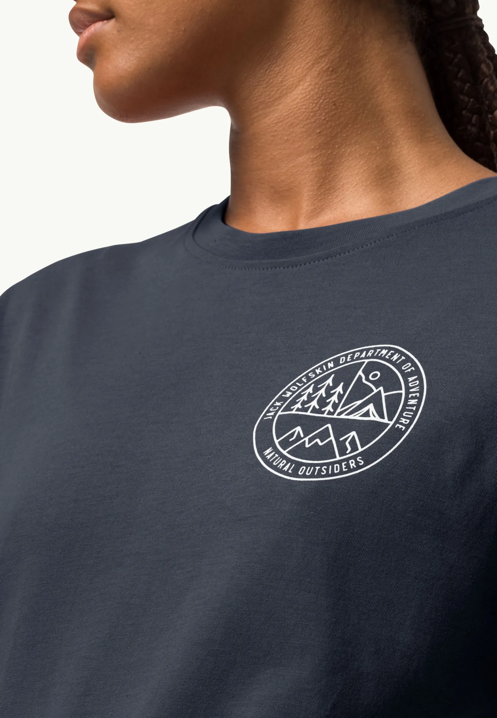 Jack Wolfskin Lifestyle|T-Shirts & Hauts Manches Longues-Campfire T W
