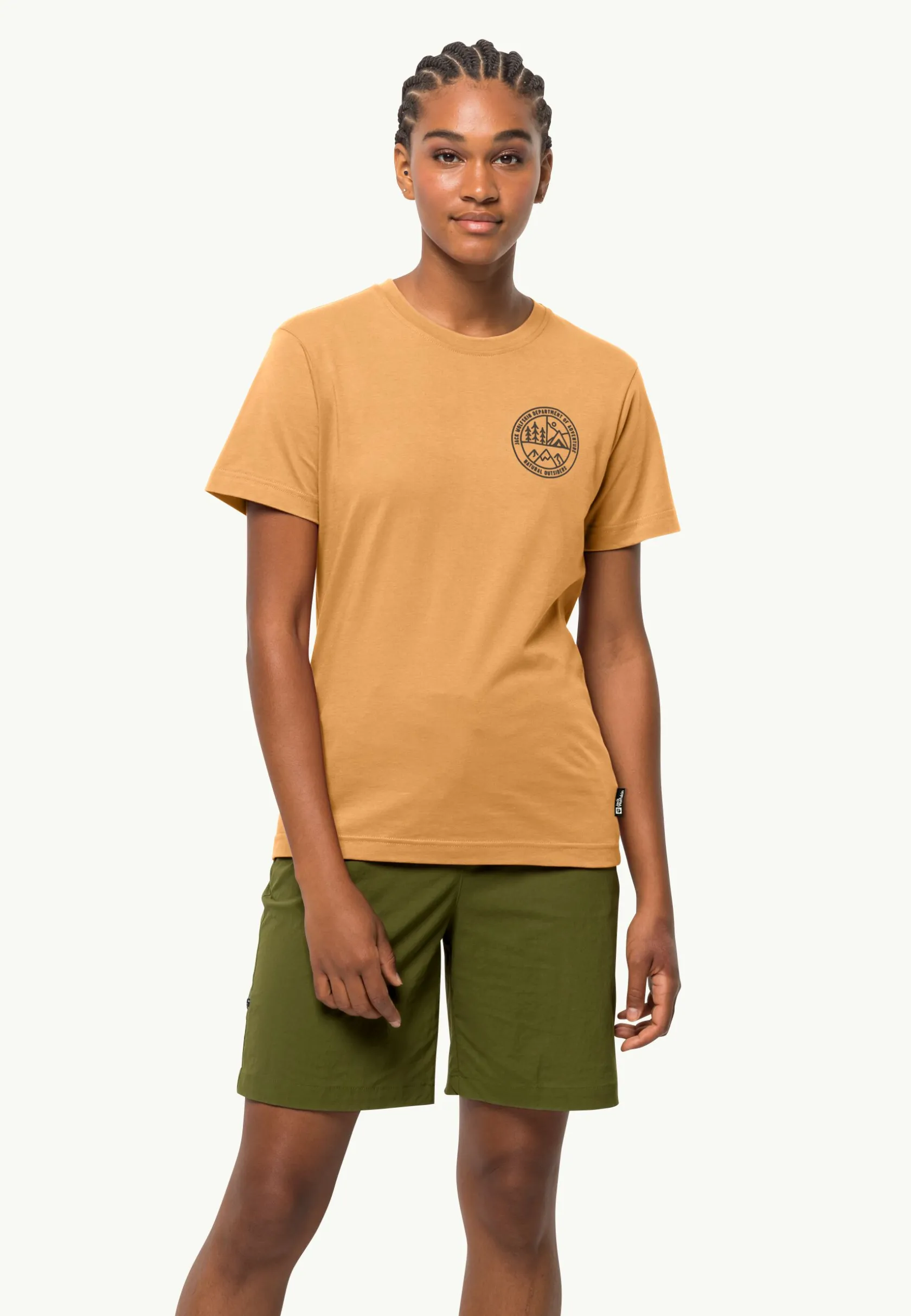 Jack Wolfskin Lifestyle|T-Shirts & Hauts Manches Longues-Campfire T W