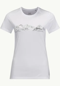 Jack Wolfskin Randonnée|Hauts Techniques-Crosstrail Graphic T W