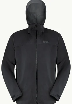 Jack Wolfskin Randonnée|Vestes Intermédiaires-Cyrox 3l Jkt M Phantom