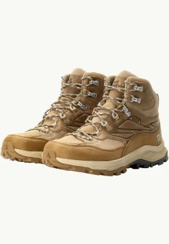 Jack Wolfskin Chaussures Imperméables|Chaussures Aux Fonctions Multiples-Cyrox Texapore Mid M