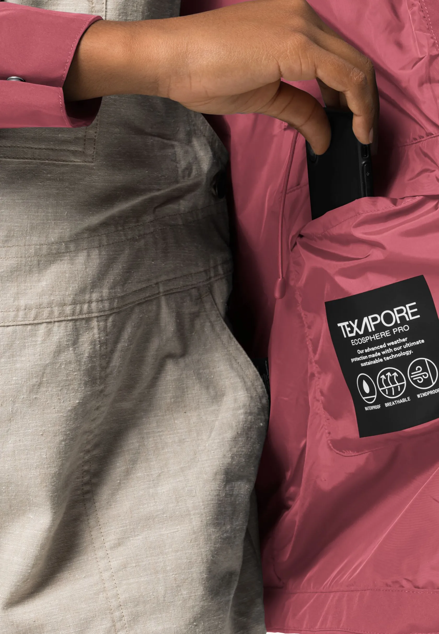 Jack Wolfskin Lifestyle|Vestes De Pluie-Dakar Parka W