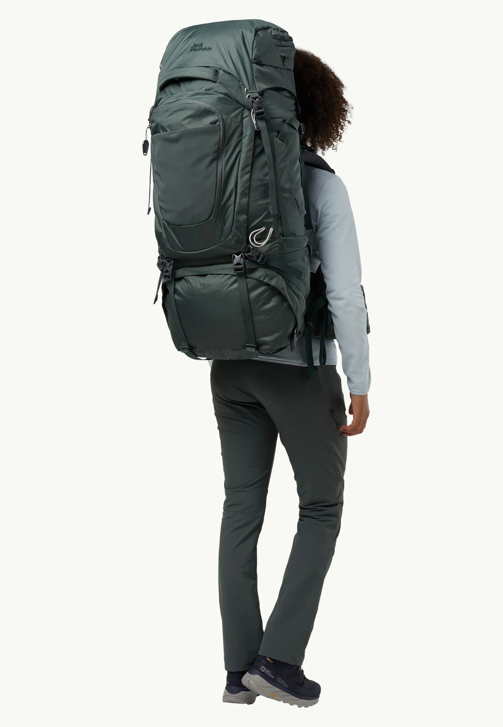 Jack Wolfskin Sacs À Dos De Randonnée|Sacs À Dos De Randonnée-Denali 65|10 Women slate green