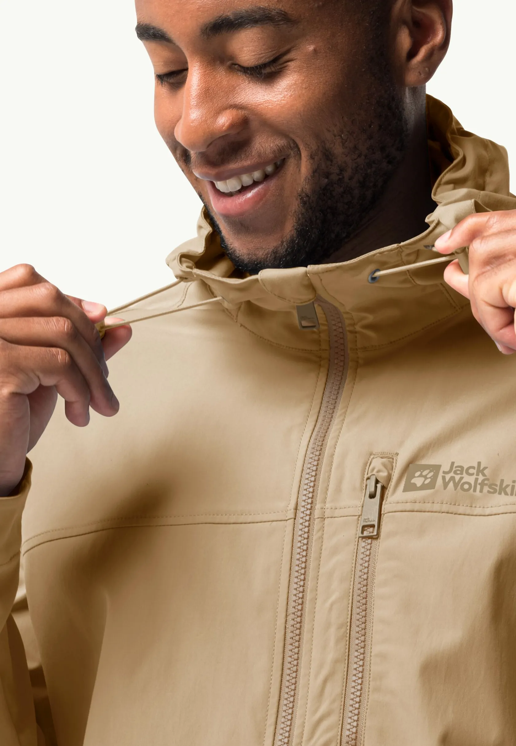 Jack Wolfskin Lifestyle|Vestes Intermédiaires-Desert Wind Jacket M