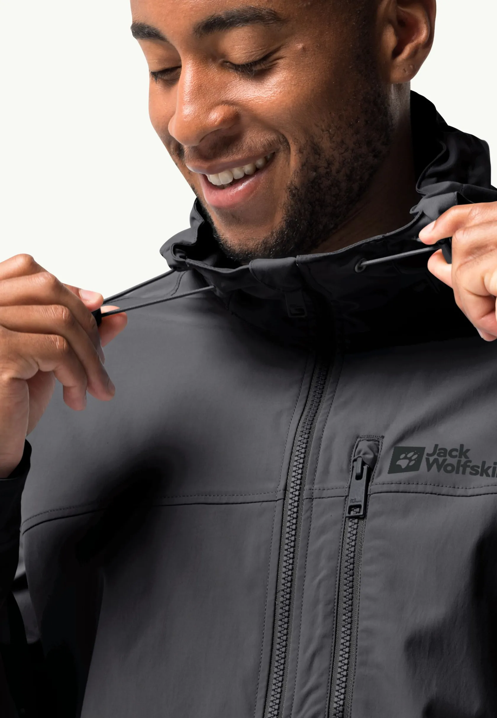 Jack Wolfskin Lifestyle|Vestes Intermédiaires-Desert Wind Jacket M