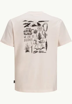 Jack Wolfskin Lifestyle|T-Shirts & Hauts Manches Longues-Discover T M
